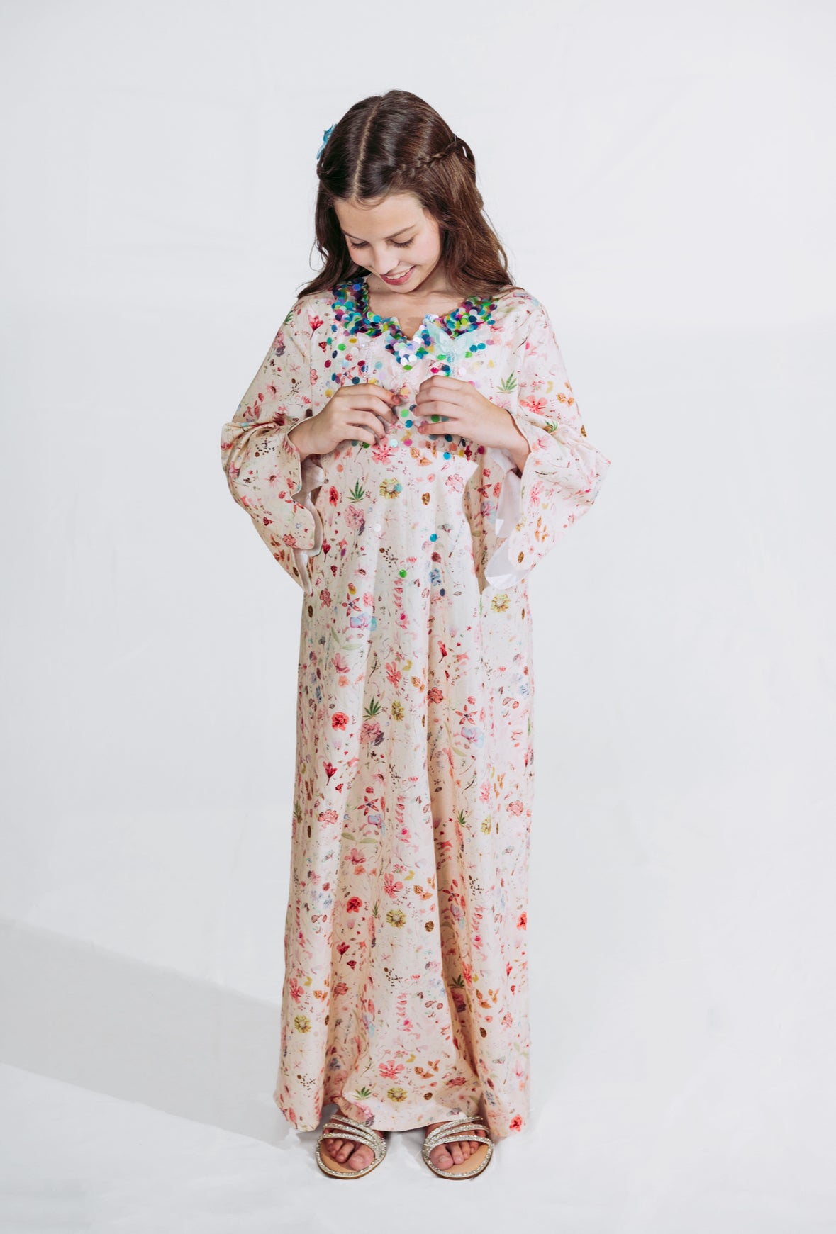 Butterfly Glow Children’s Jalabiya